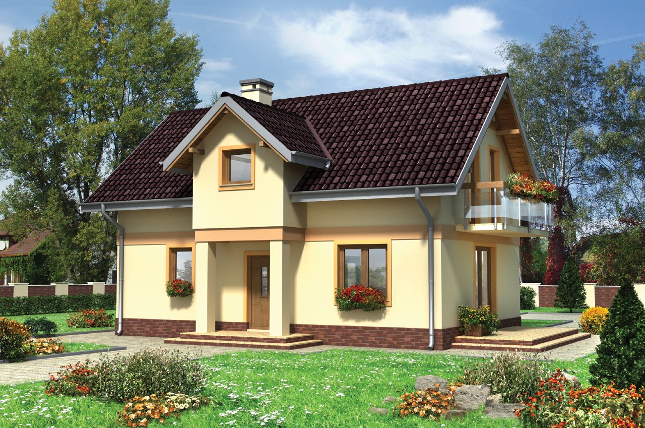 budowa domu Strączek (odbicie lustrzane) - New-House