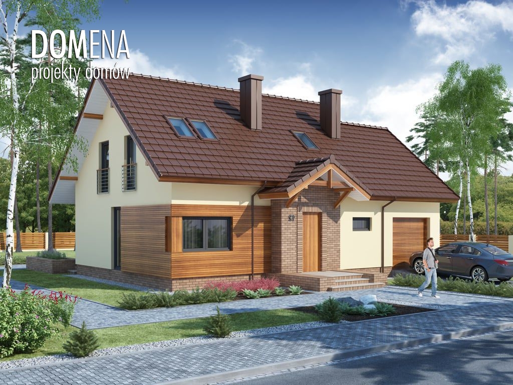 budowa domu Filomena PS (Odbicie lustrzane) - New-House