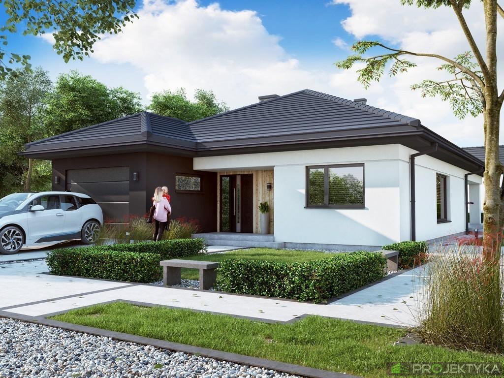 budowa domu - KA161 T (odbicie lustrzane) - New-House