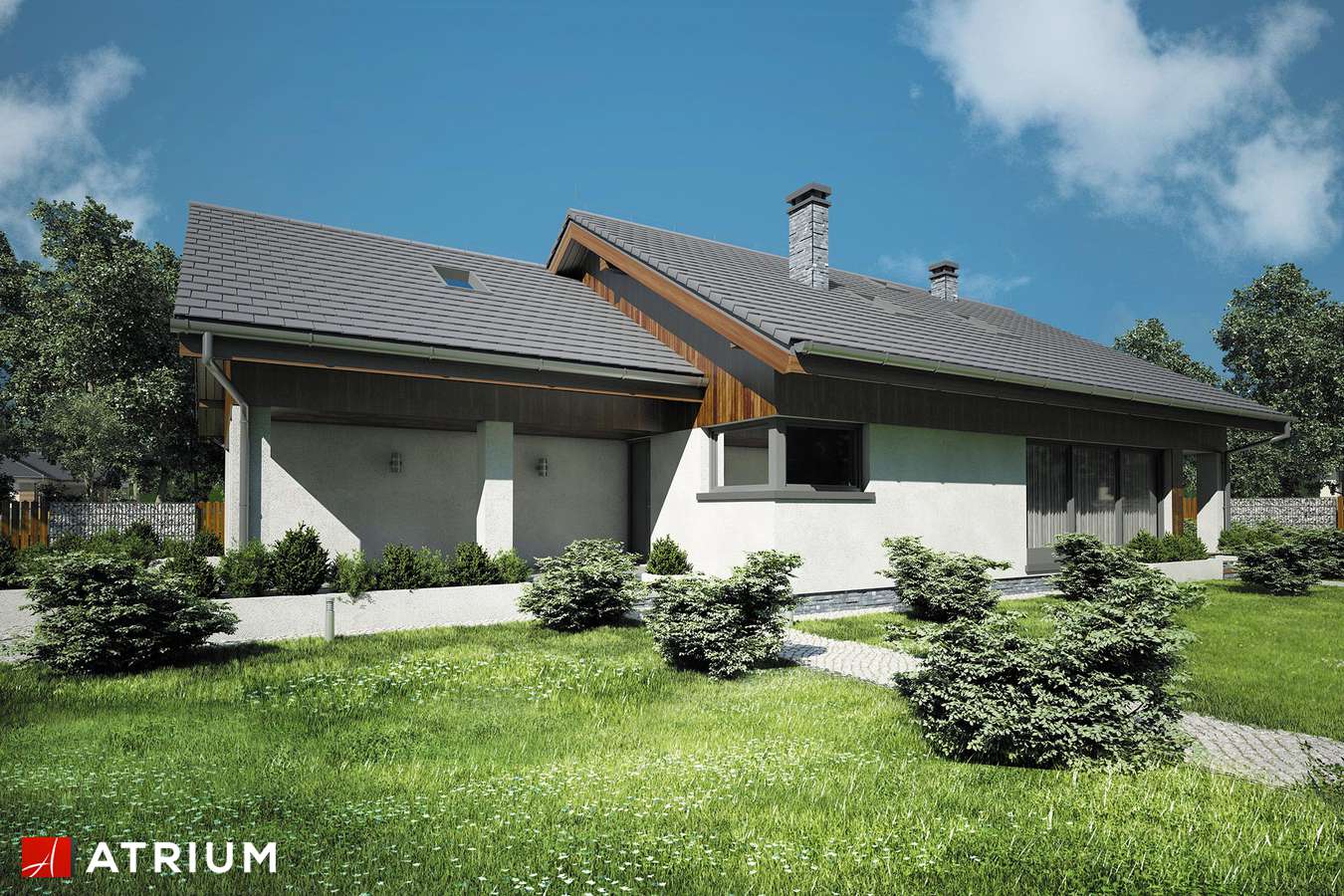 budowa domu Merlin III (odbicie lustrzane) - New-House