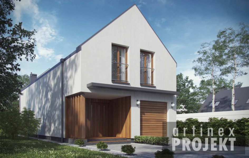 Budowa domu D102A (odbicie lustrzane) z New-House