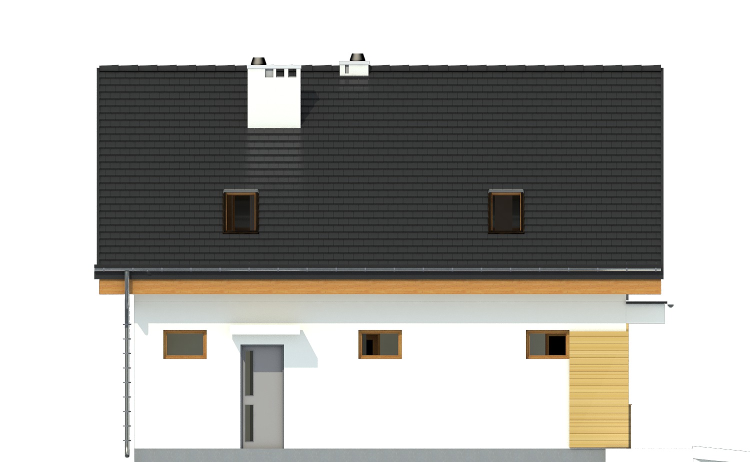 Nowinka II z garażem 1-st. [A] (odbicie lustrzane) - miniatura 5