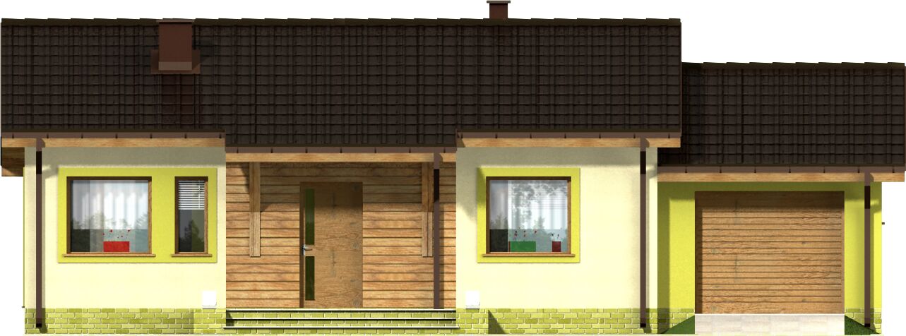 Hugo z garażem 1-st. [A] (odbicie lustrzane) - miniatura 2