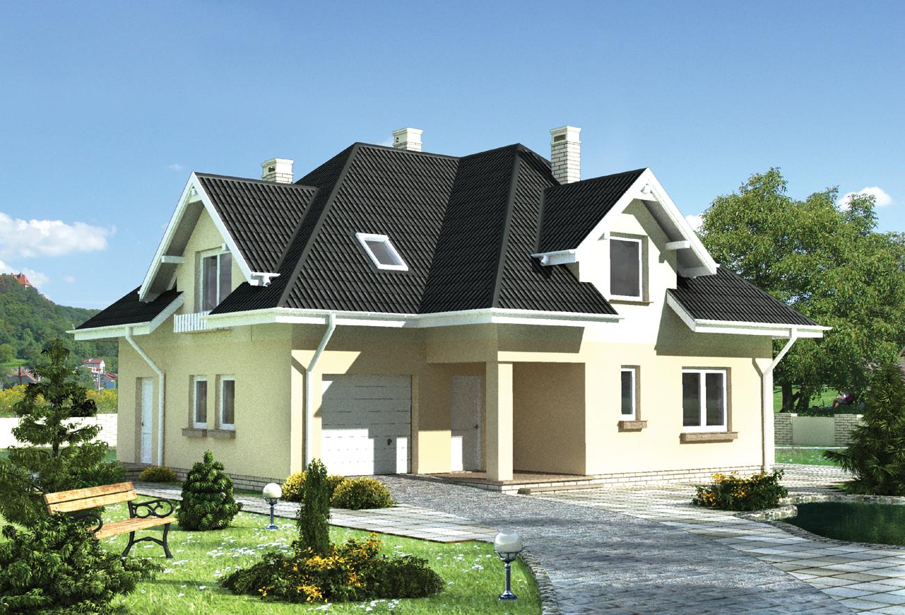 budowa domu Bogna (odbicie lustrzane) - New-House