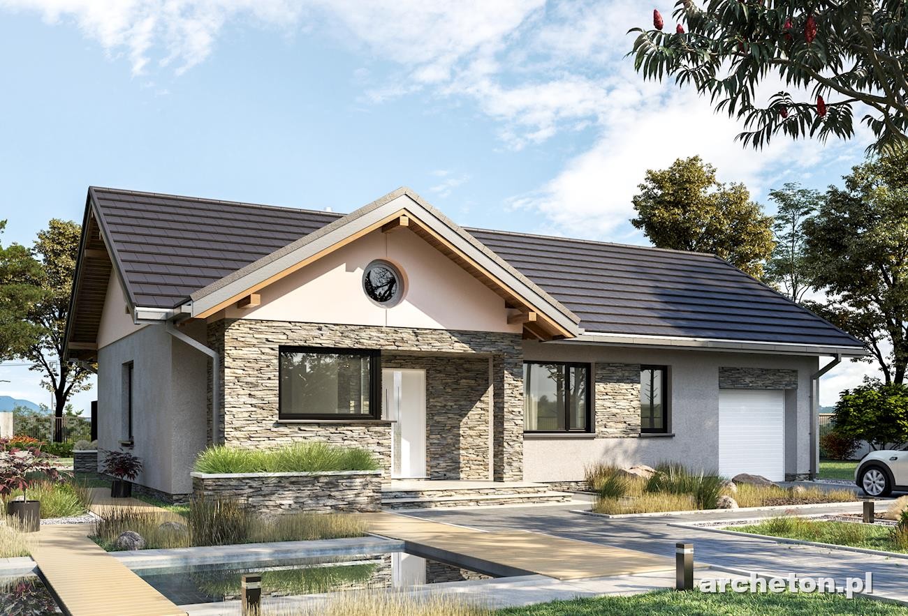 Budowa domu Mikrus (odbicie lustrzane) - New-House