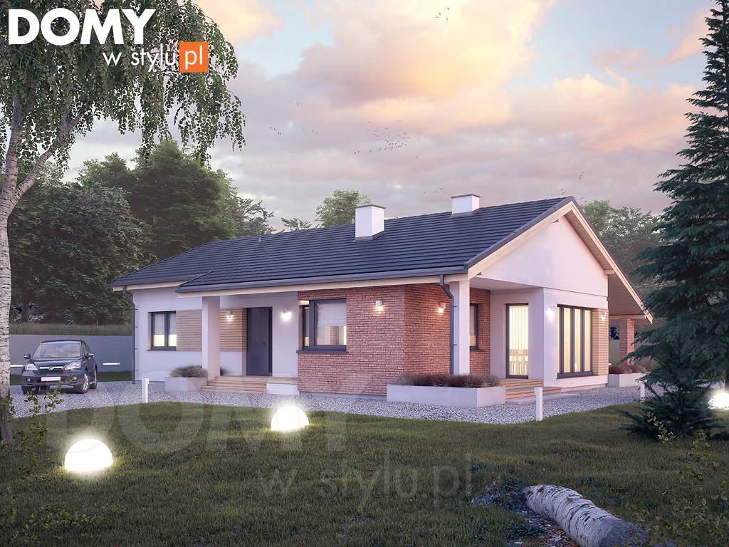 budowa domu Malmo (odbicie lustrzane) - New-House