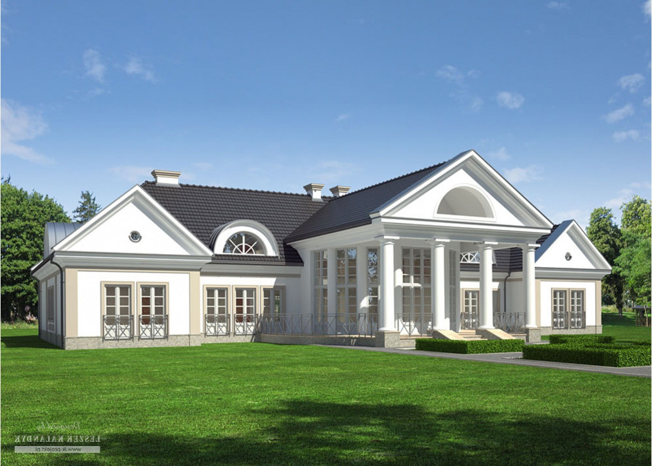 Budowa domu LK&1126 (odbicie lustrzane) z New-House