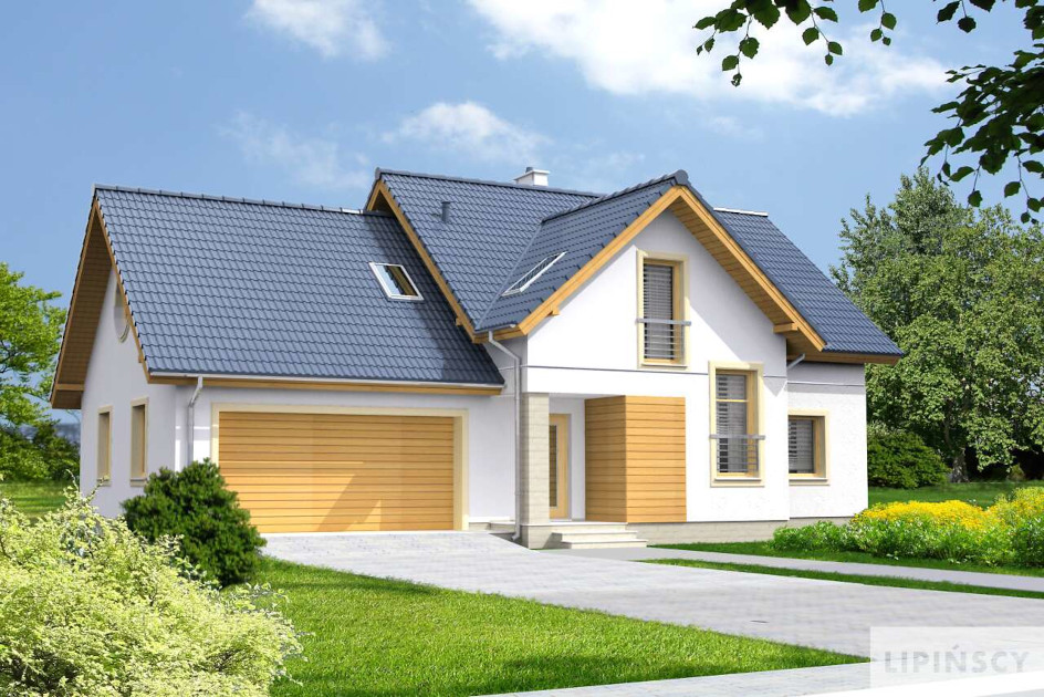Budowa domu Ottawa II LMP169a (odbicie lustrzane) z New-House