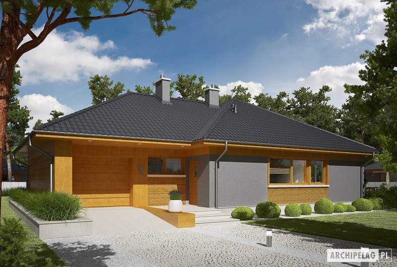 budowa domu Dawid G1 (odbicie lustrzane) - New-House