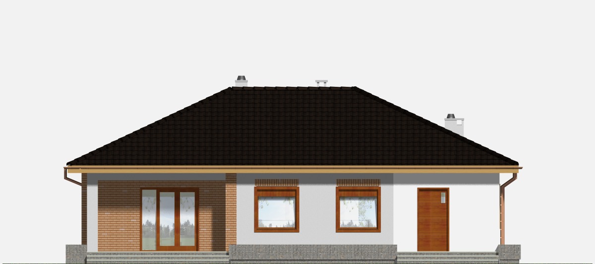 Jerzyk II z garażem 1-st. [A] (odbicie lustrzane) - miniatura 4