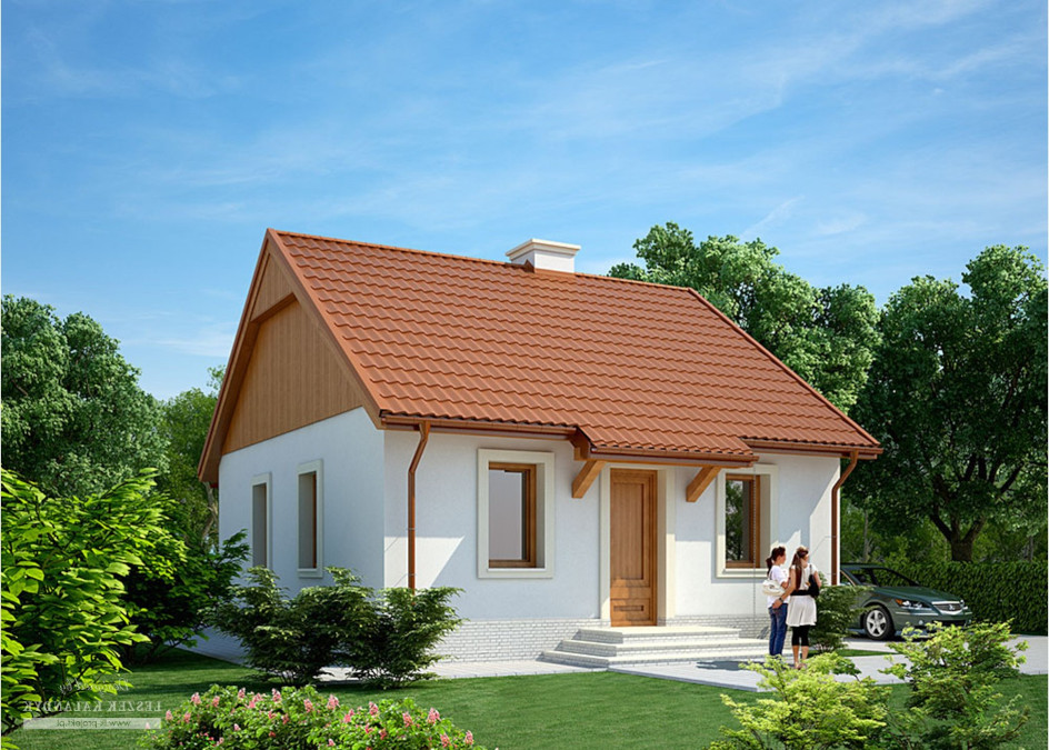 Budowa domu LK&892 (odbicie lustrzane) z New-House