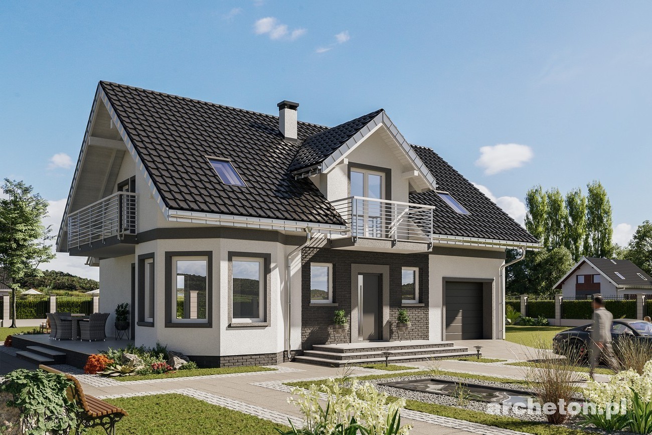 budowa domu Mariola (odbicie lustrzane) - New-House