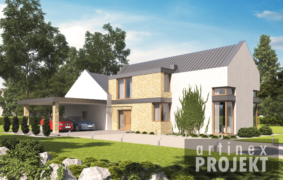 budowa domu- D166 - New-House