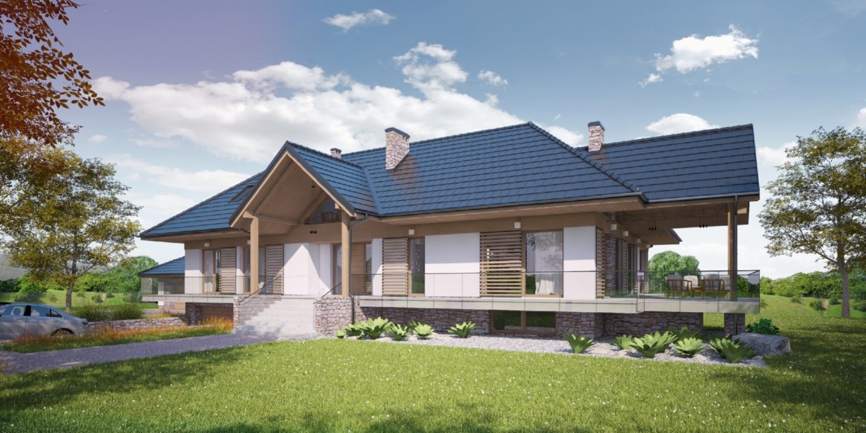 budowa domu Nimius I PG2 (Odbicie lustrzane) - New-House