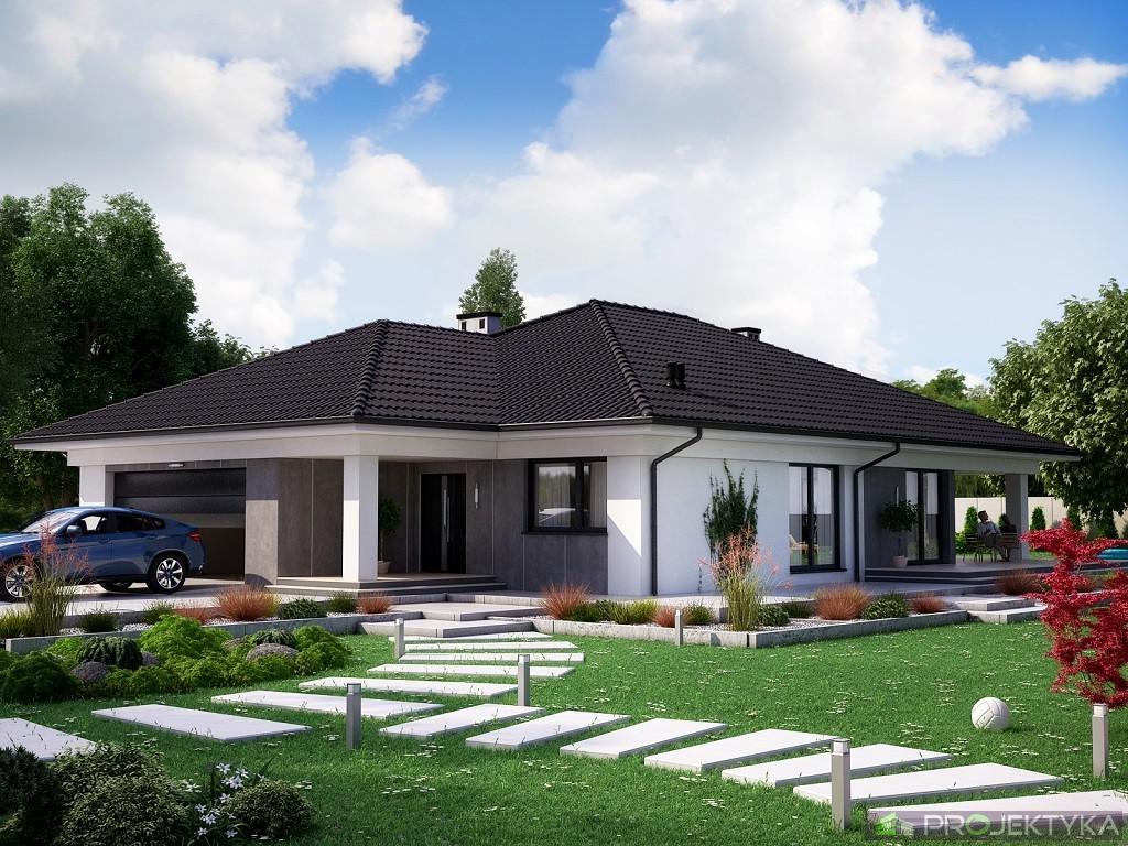 budowa domu KA23 M VER.4 (odbicie lustrzane) - New-House