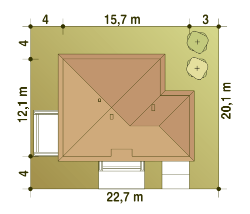 Kalandra II z garażem 1-st. [A] - miniatura 9