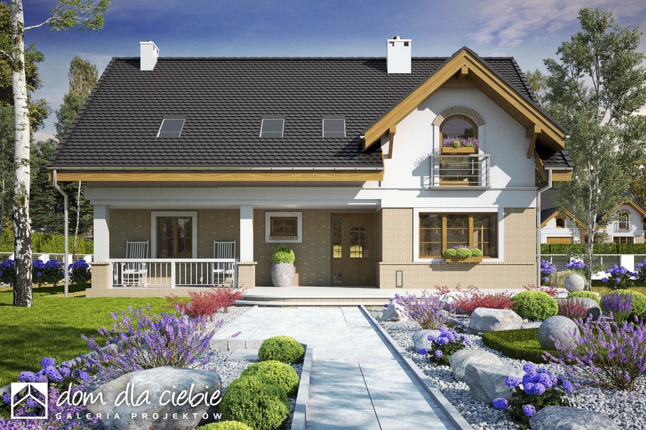 budowa domu Wega II bez garażu [B] - New-House