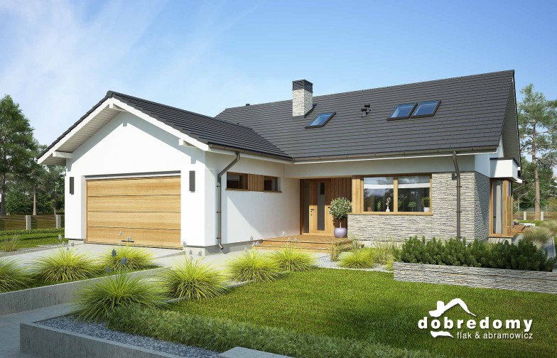 budowa domu Judyta odbicie lustrzane - New-House