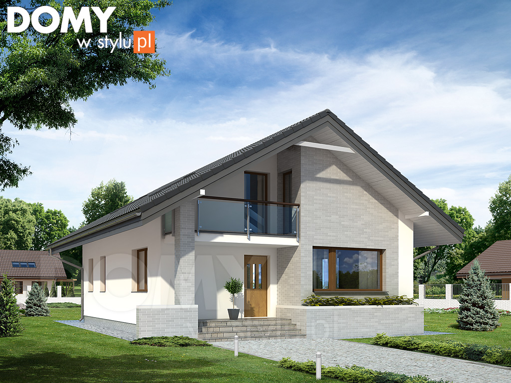 budowa domu Amarant (Odbicie lustrzane) - New-House