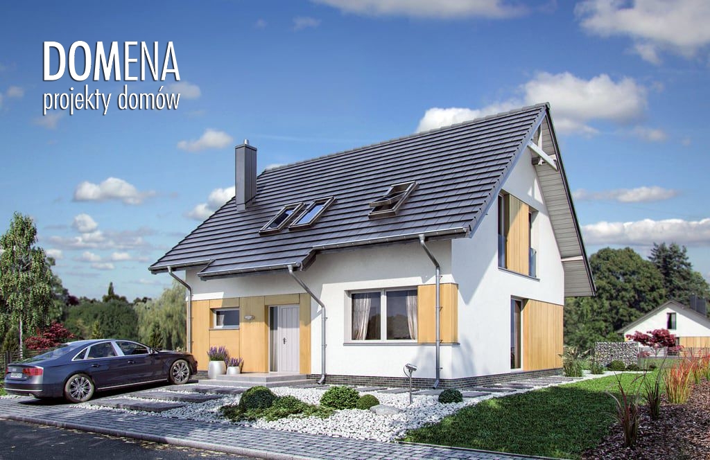 budowa domu Domena 202 (Odbicie lustrzane) - New-House