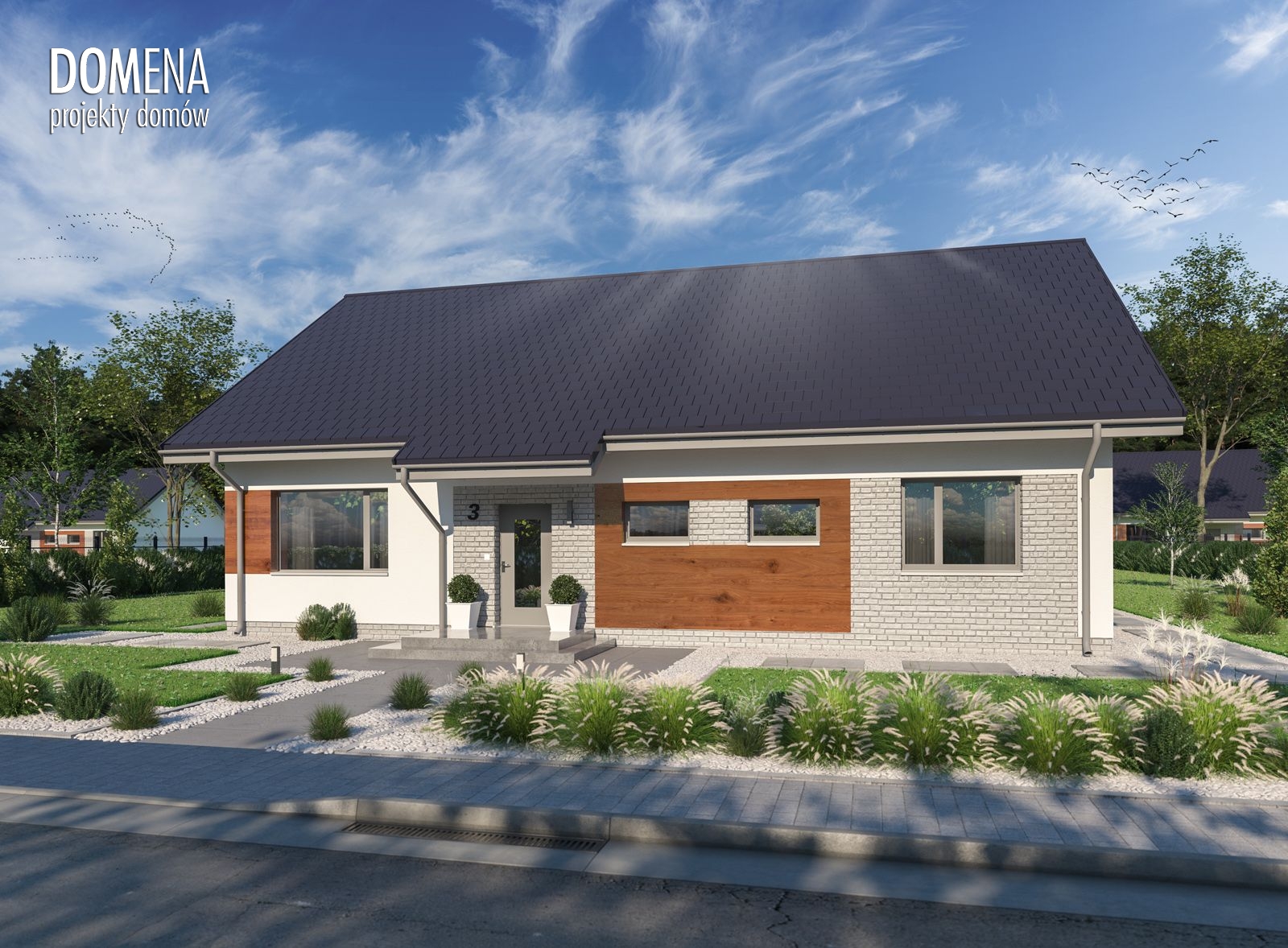 budowa domu Domena 118 C - New-House