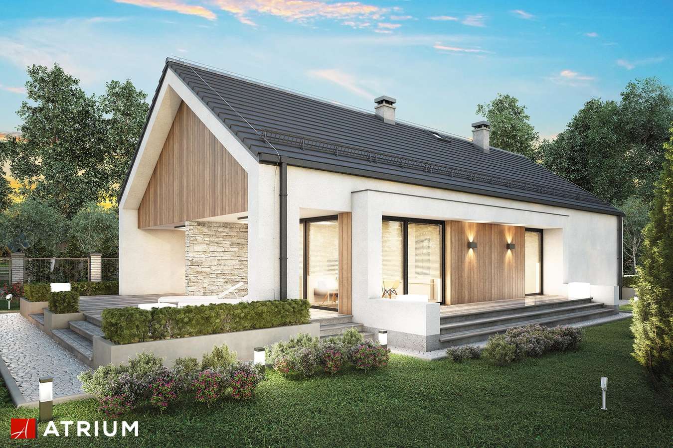budowa domu Lorenzo Sz (odbicie lustrzane) - New-House