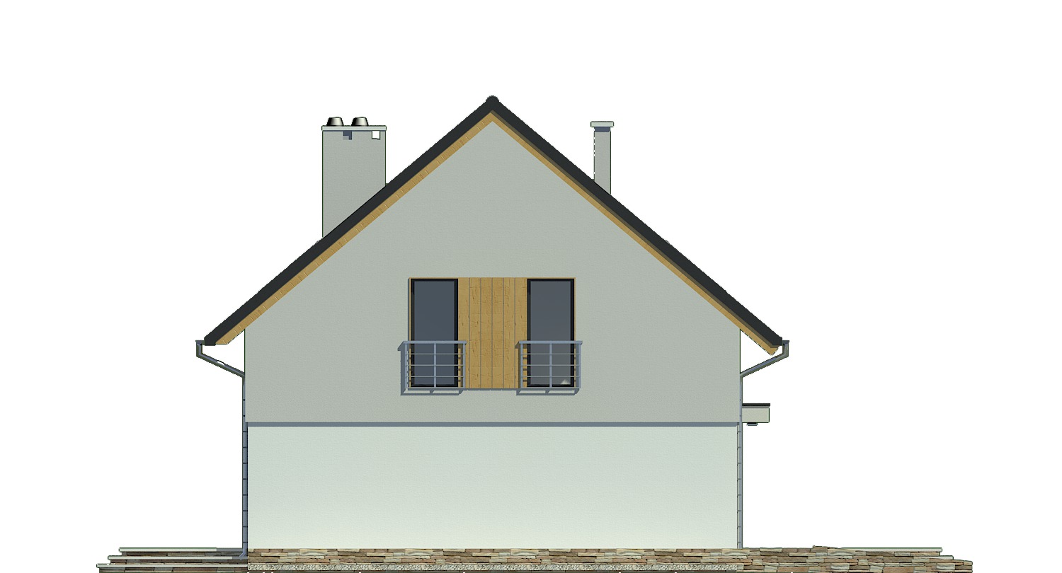 Szczęśliwa z garażem 1-st. [A] (odbicie lustrzane) - miniatura 5