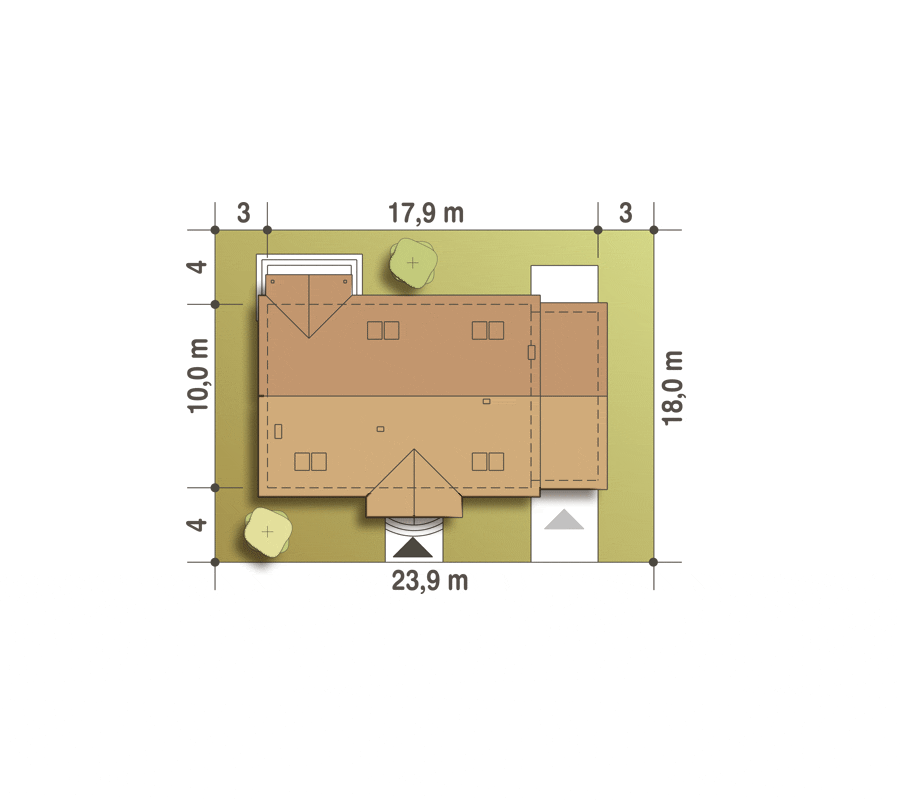 Derkacz z garażem 1-st. [A] - miniatura 10