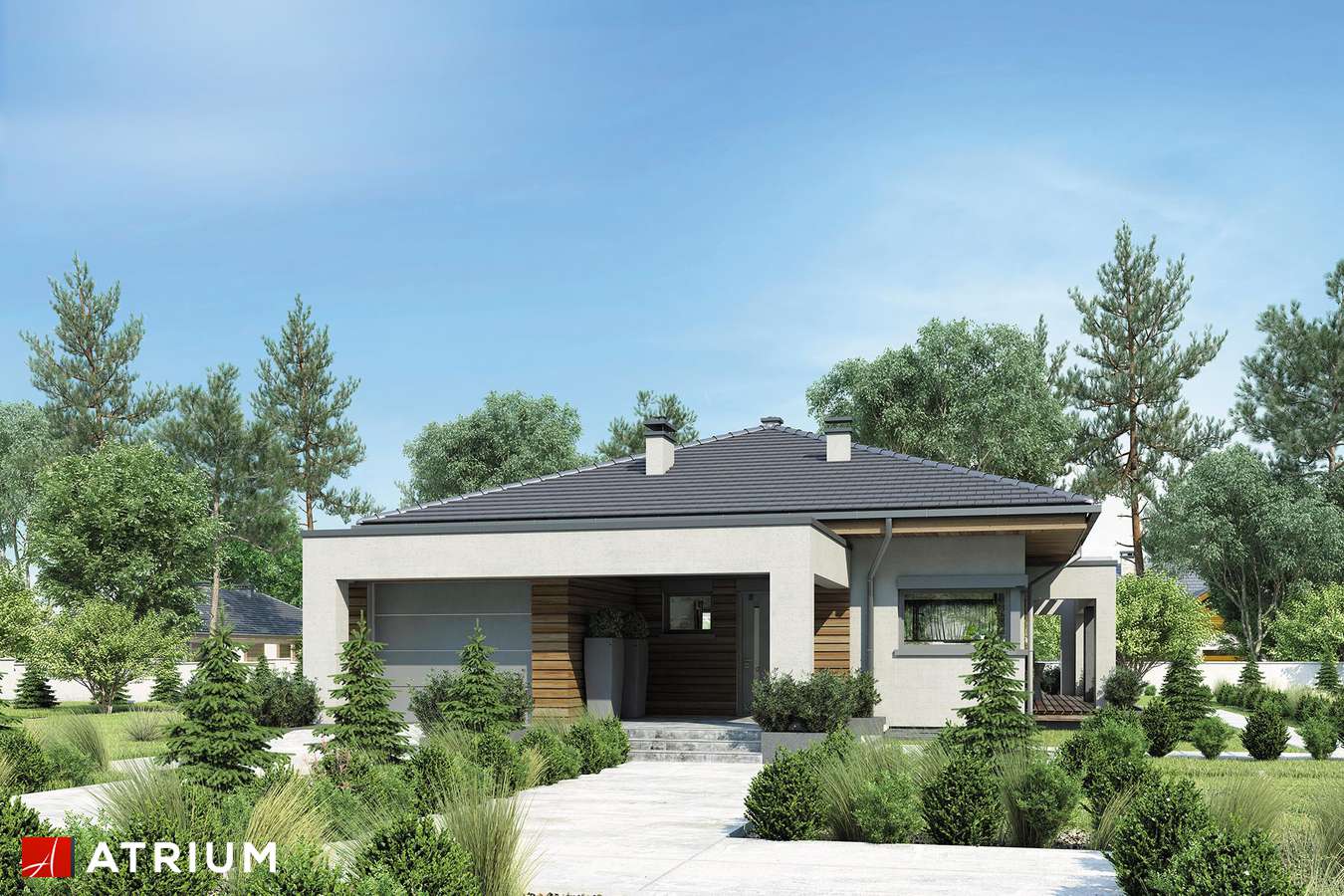 budowa domu Sardynia odbicie lustrzane - New- House