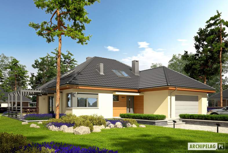 budowa domu Astrid III G2 (odbicie lustrzane) - New-House