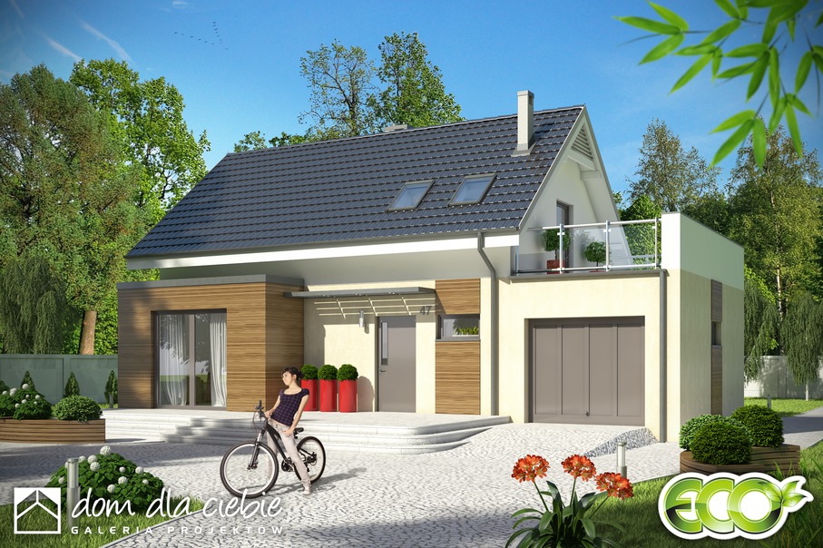 Eco 1 z garażem 1-st. [A] - miniatura 6