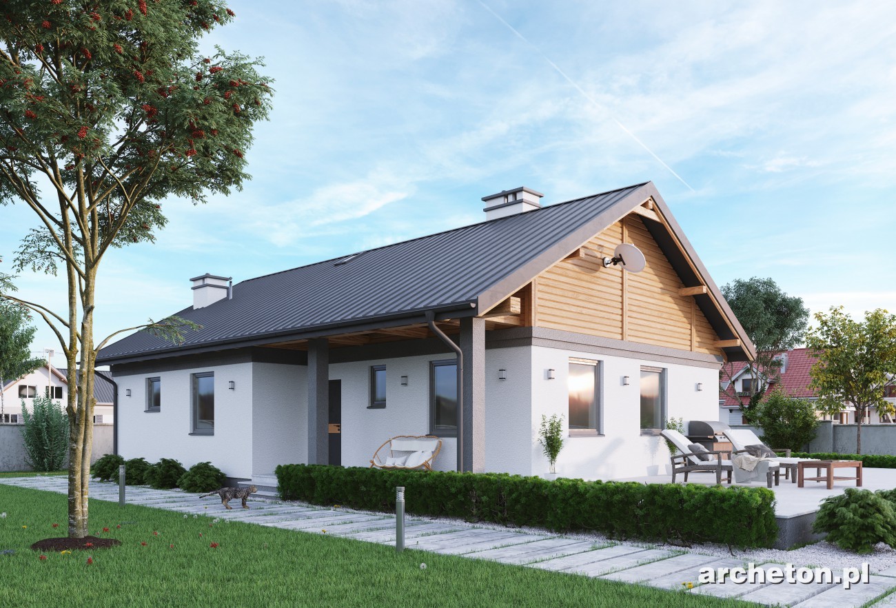 budowa domu Modrzyk Deo - New-House