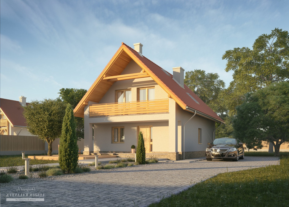 Budowa domu LK&830 (odbicie lustrzane) z New-House
