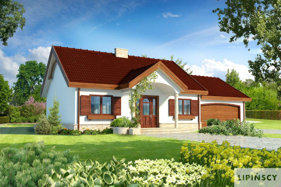 Budowa domu Sofia III LMB41b (odbicie lustrzane) z New-House