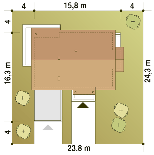 Gąska z garażem 1-st. [A] - miniatura 9