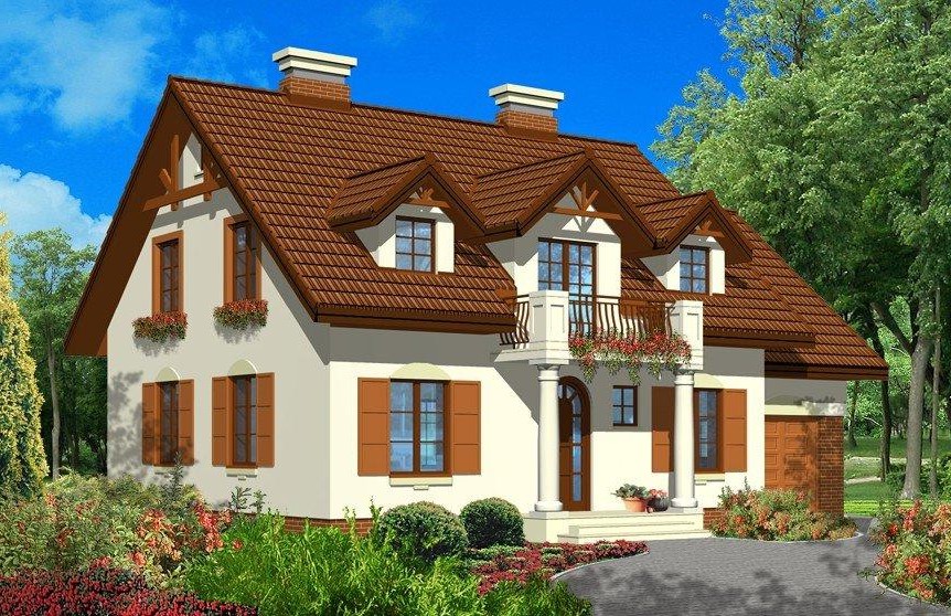 budowa domu Jagienka (odbicie lustrzane) - New-House