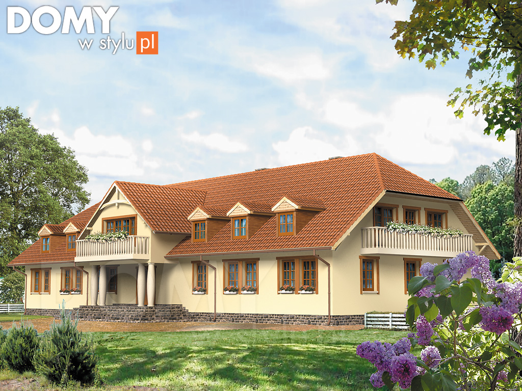 budowa domu Polana 3 (Odbicie lustrzane) - New-House