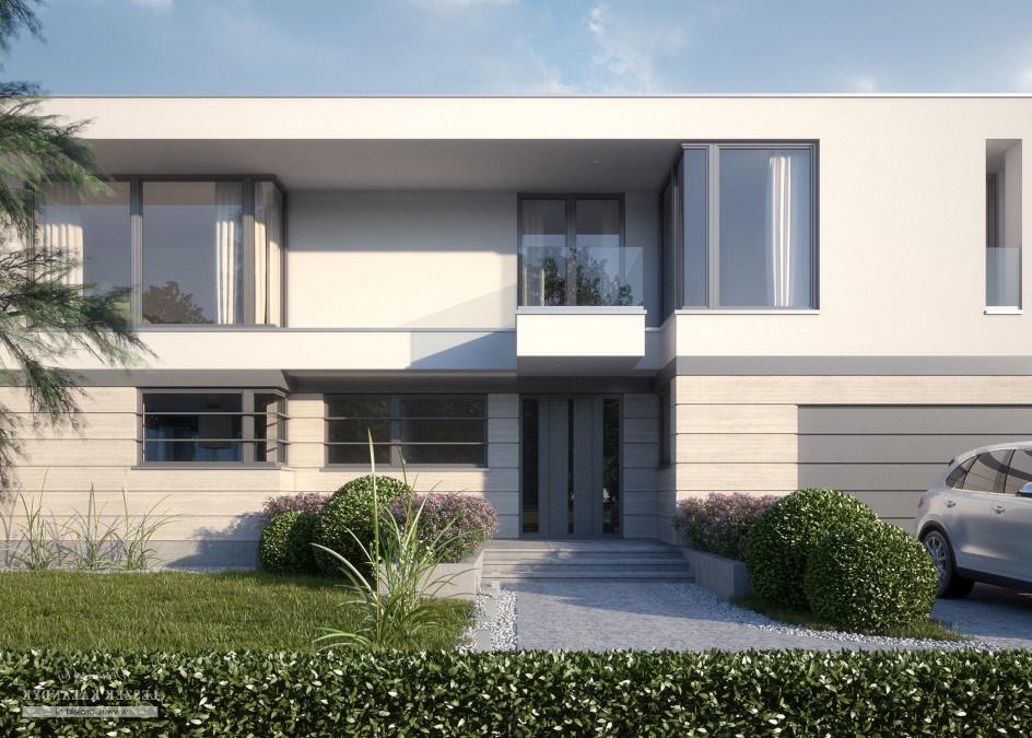 Budowa domu LK&1378 (odbicie lustrzane) z New-House
