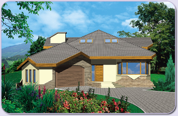 budowa domu Trawertyn - New-House
