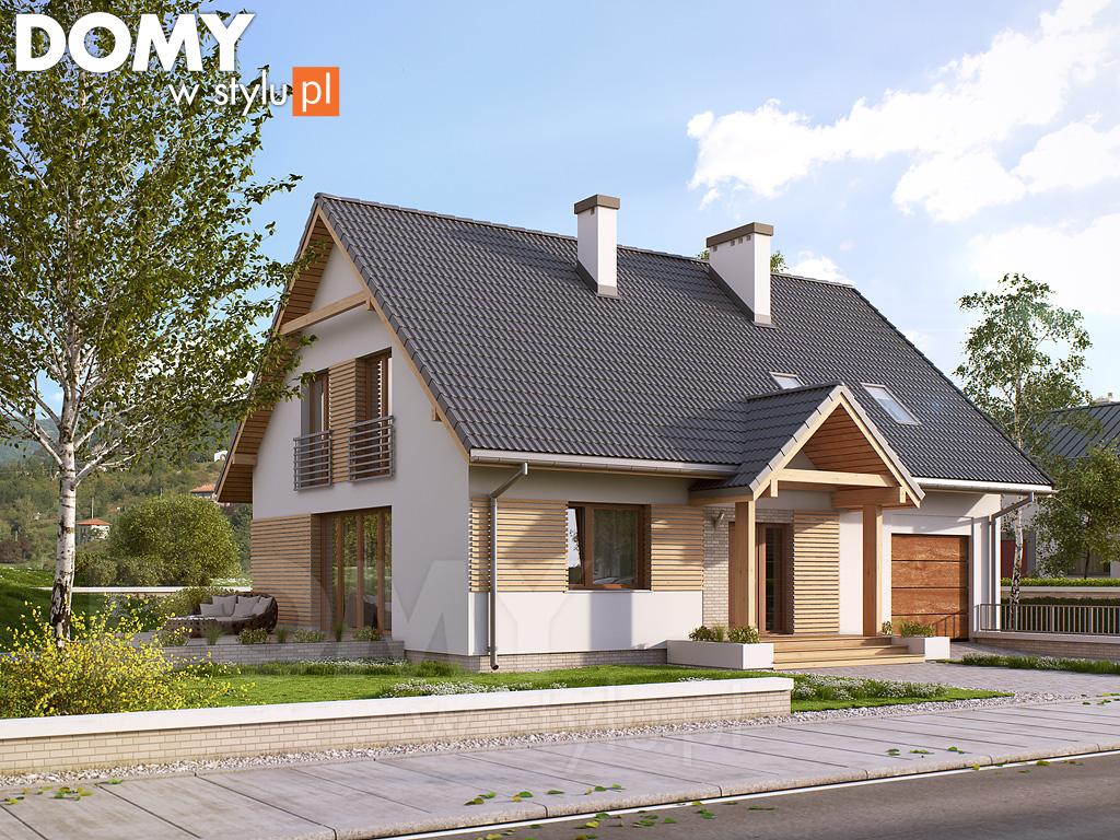 budowa domu Orzech (Odbicie lustrzane) - New-House