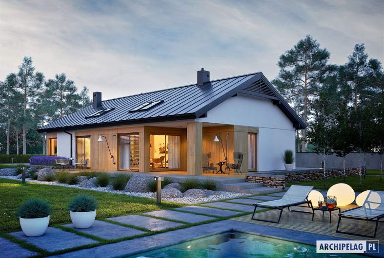 budowa domu Daniel III G2 (odbicie lustrzane) - New-House