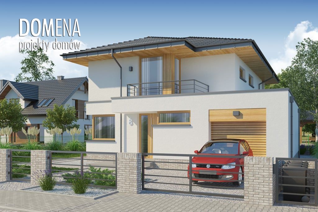 budowa domu Klara PS (Odbicie lustrzane) - New-House
