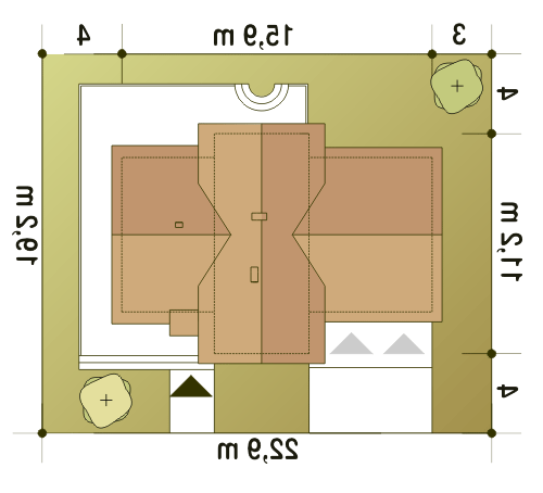 Artur III z garażem 2-st. [A1] (odbicie lustrzane) - miniatura 10