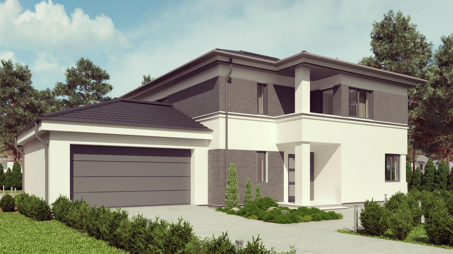 budowa domu uA55 - New-House
