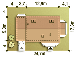 Hirek z garażem 1-st. [A] - miniatura 10