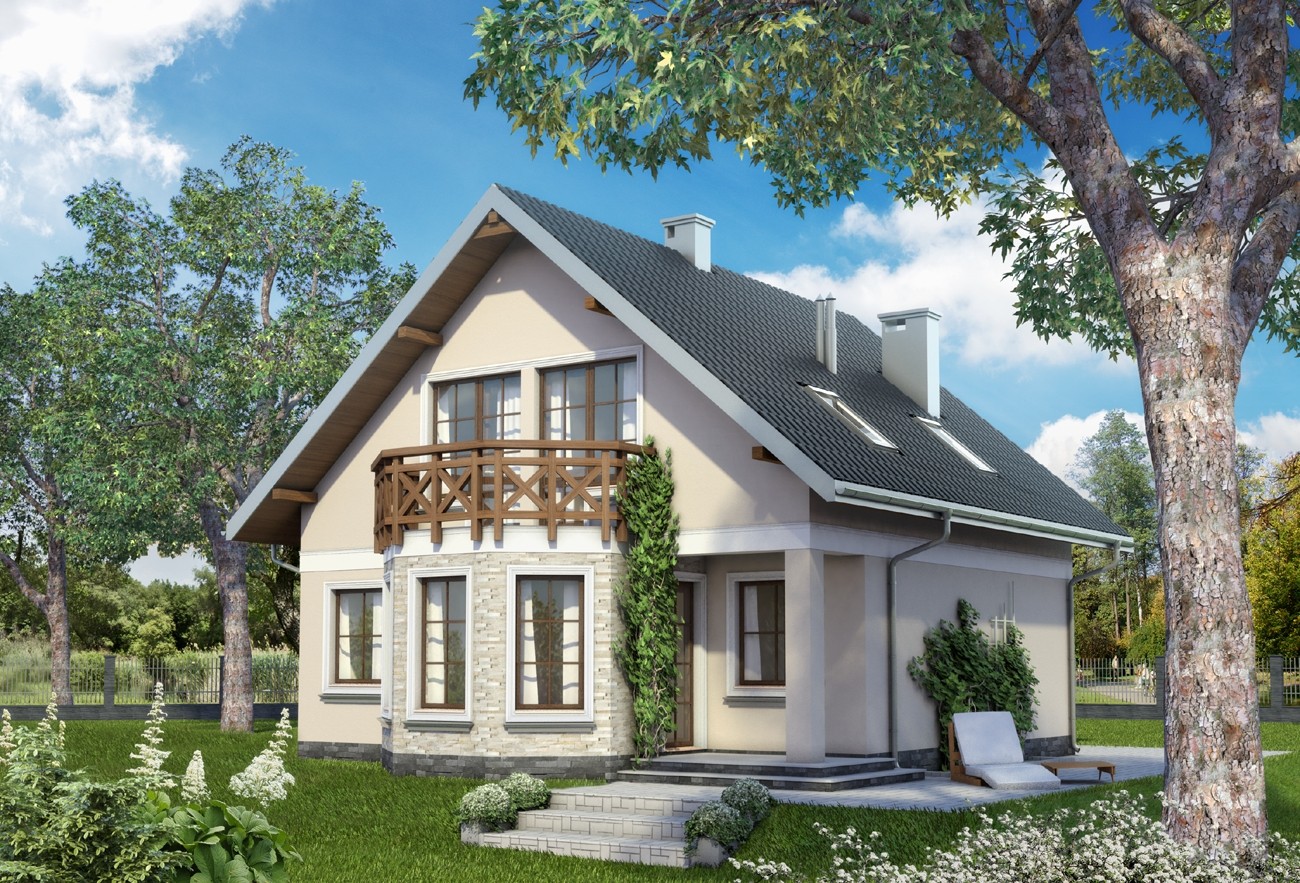 budowa domu Maranta (odbicie lustrzane) - New-House