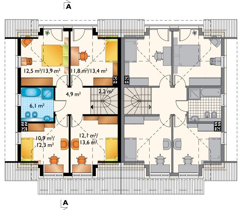 Lila 2 Duo (odbicie lustrzane) - miniatura 4