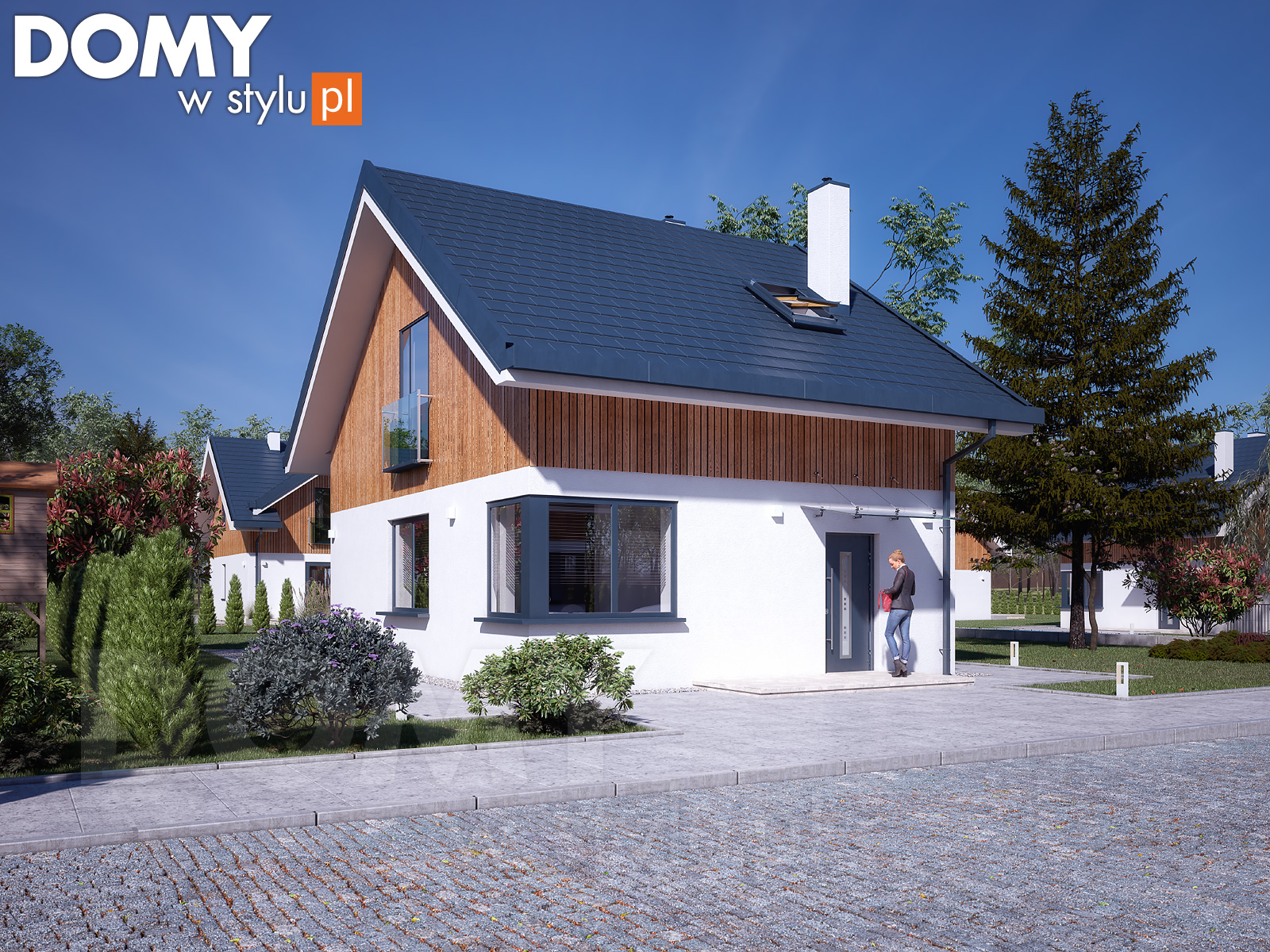 budowa domu Kote (odbicie lustrzane) - New-House