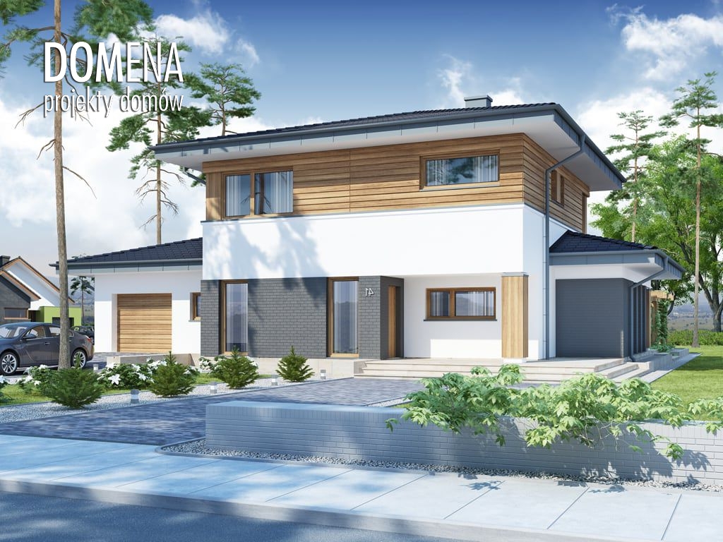 budowa domu Faros (Odbicie lustrzane) - New-House