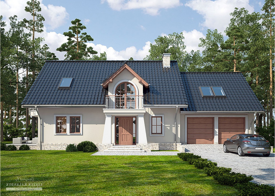 Budowa domu LK&712 (odbicie lustrzane) z New-House